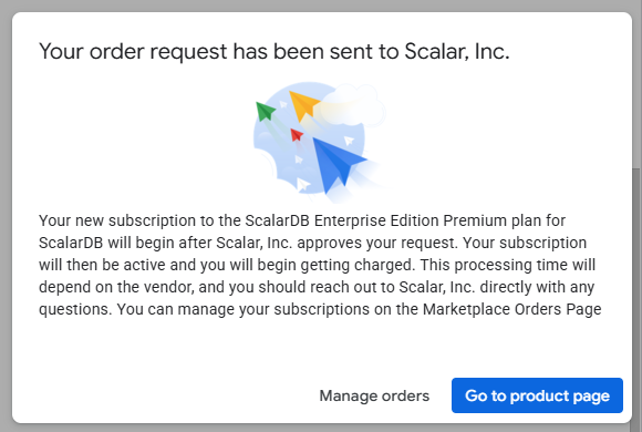 Select go to product page