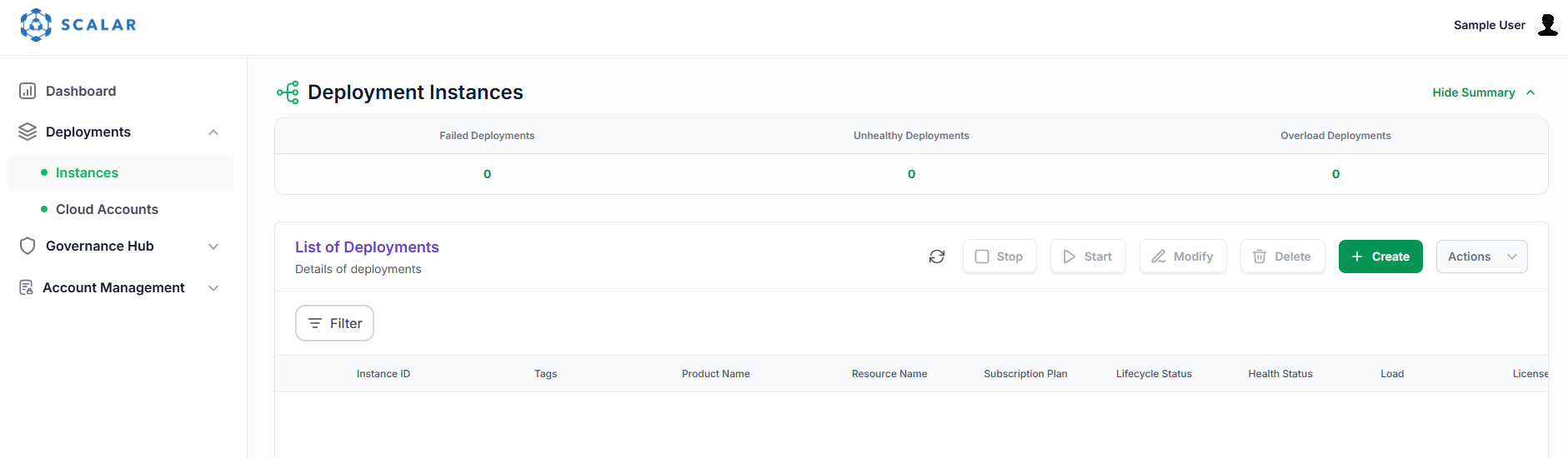 Top page of Scalar portal